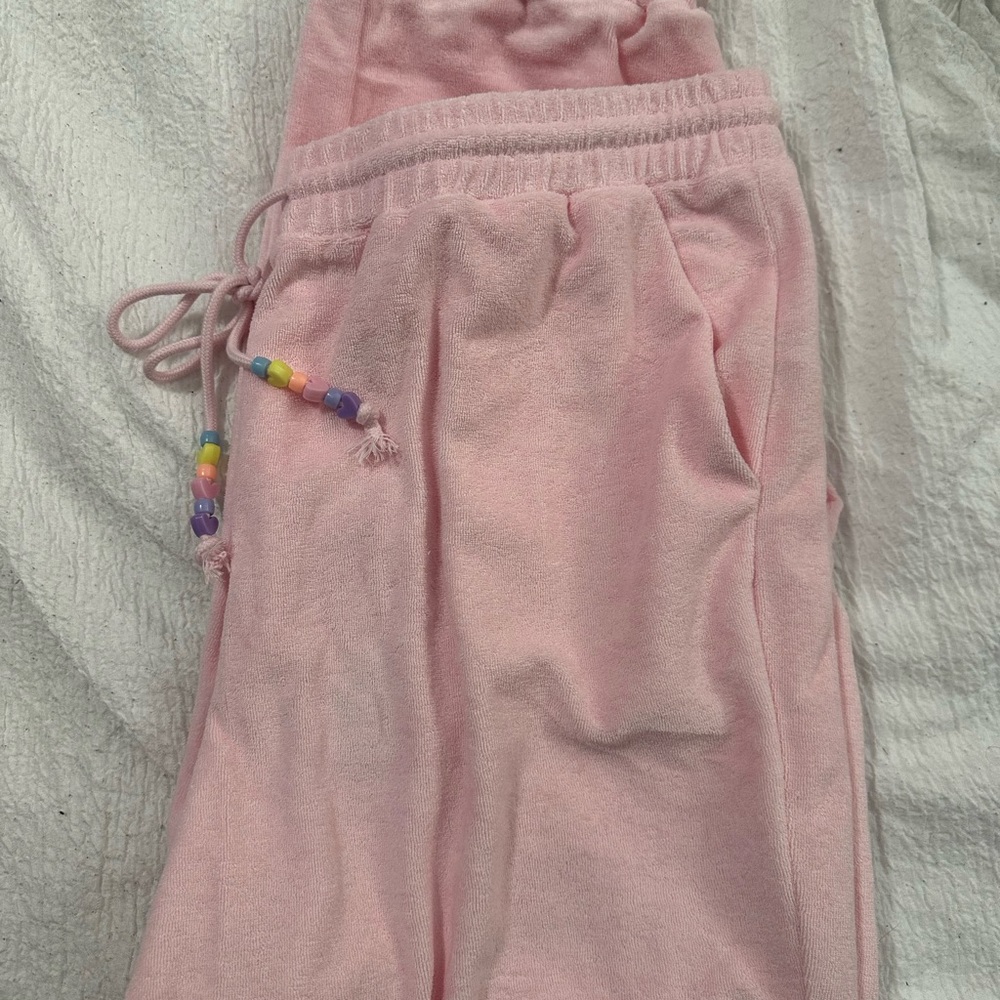 Stoney Clover Pink Drawstring Pants